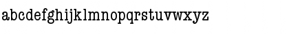 Download AmericanTypewriter LT Cn Regular Font Lowercase Preview
