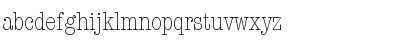 Download AmericanTypewriter LT LightCn Regular Font Lowercase Preview