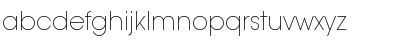 Download AvantGarde LT ExtraLight Regular Font Lowercase Preview