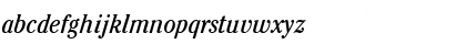 Download ITCCheltenham LT BookCond Italic Font Lowercase Preview
