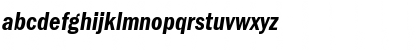 Download ITCFranklinGothic LT BookCn Bold Italic Font Lowercase Preview