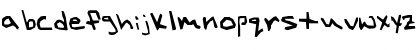 Download Jacks Handwriting Regular Font Lowercase Preview