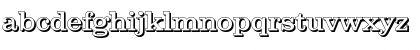 Download JamesBeckerShadow Regular Font Lowercase Preview