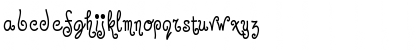 Download Jandles Regular Font Lowercase Preview
