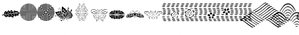 Download JapaneseGardenOrnamentsITC Medium Font Lowercase Preview