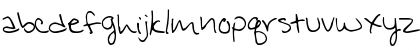 Download Jennifer's Hand Writing Regular Font Lowercase Preview