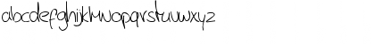 Download Jerry's handwriting Regular Font Lowercase Preview