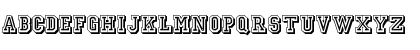 Download JerseyLetters Regular Font Lowercase Preview