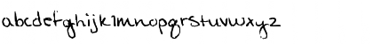 Download Jessy hand Font Lowercase Preview