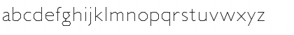 Download Jillican ExtraLight Regular Font Lowercase Preview