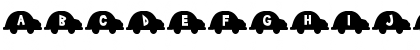 Download JLR Slug Bug Regular Font Lowercase Preview