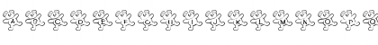 Download JLR Teddy Bear Regular Font Lowercase Preview