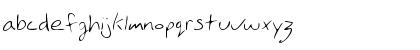 Download JodysHand Regular Font Lowercase Preview