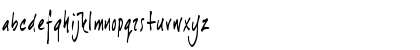 Download joeHand 1 Regular Font Lowercase Preview