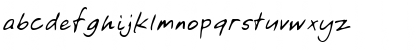 Download JoshsHand Regular Font Lowercase Preview