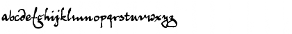 Download Juergen Handscript Regular Font Lowercase Preview