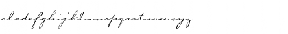 Download Julia-HandScript Regular Font Lowercase Preview