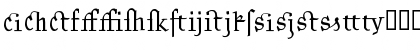 Download Kantor Ligatures Regular Font Lowercase Preview