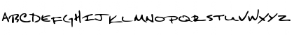 Download KeithsHand Regular Font Lowercase Preview
