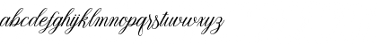 Download Thuressia Script Regular Font Lowercase Preview