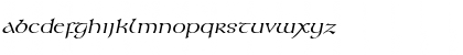 Download Kelt Wide Italic Font Lowercase Preview