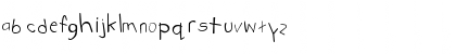 Download Kidstuff Regular Font Lowercase Preview