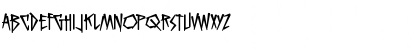 Download KillCrazy BB Regular Font Lowercase Preview