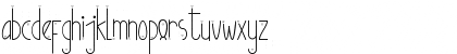 Download Ubur Ubur with Love alternatif1 Regular Font Lowercase Preview