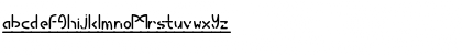 Download UnConnect Regular Font Lowercase Preview