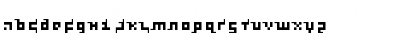 Download KleinsThreePixel Regular Font Lowercase Preview