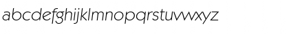 Download KoblenzSerial-Xlight Italic Font Lowercase Preview