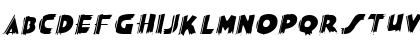 Download KokamaSCapsSSK Italic Font Lowercase Preview