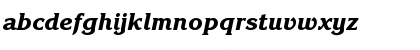 Download Korinna-ExtraBoldItalic Regular Font Lowercase Preview