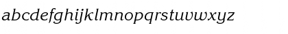 Download Korinth Italic Font Lowercase Preview