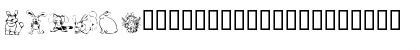 Download KR Bunny Dings Regular Font Lowercase Preview