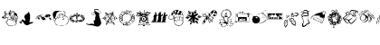 Download KR Christmas Dings Two Regular Font Lowercase Preview