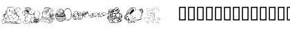 Download KR Easter 2003 Regular Font Lowercase Preview