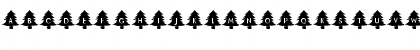 Download KR Oh Christmas Tree Regular Font Lowercase Preview