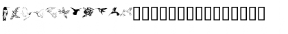 Download KR Renee's Hummingbirds Two Regular Font Lowercase Preview