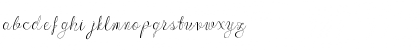 Download Wenny script Regular Font Lowercase Preview