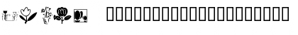 Download KR Tulips Regular Font Lowercase Preview
