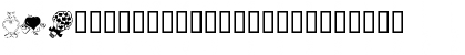 Download KR Valentine 2003 Regular Font Lowercase Preview