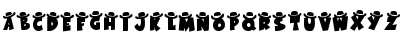 Download KR Western Wear 1 Regular Font Lowercase Preview