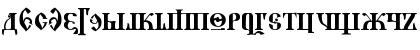 Download Kremlin Grand Duke Regular Font Lowercase Preview