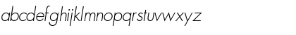 Download KudosLightSSK Italic Font Lowercase Preview