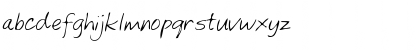 Download KylesHand Regular Font Lowercase Preview