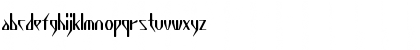 Download KZ WEDNESDAY ALP Font Lowercase Preview