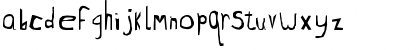 Download Lake Kegonsa crappy Font Lowercase Preview