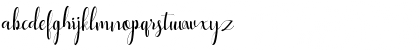 Download Yullisa Script Regular Font Lowercase Preview