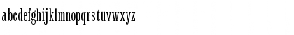 Download LatinMT-Condensed Roman Font Lowercase Preview